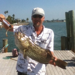 Steve with a 28 inch Gag.Zilla