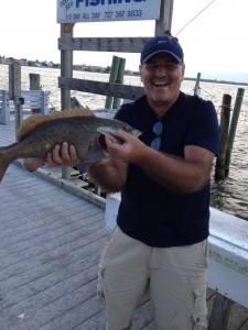 Allen with a keeper Gag Grouper