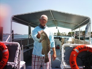Shuttle trolling Gag Grouper